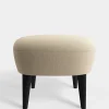 Wingback Ottoman