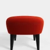 Wingback Ottoman
