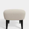 Wingback Ottoman