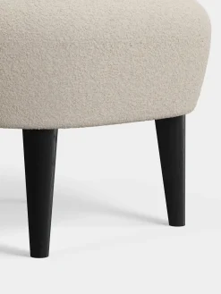 Wingback Ottoman