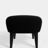 Wingback Ottoman
