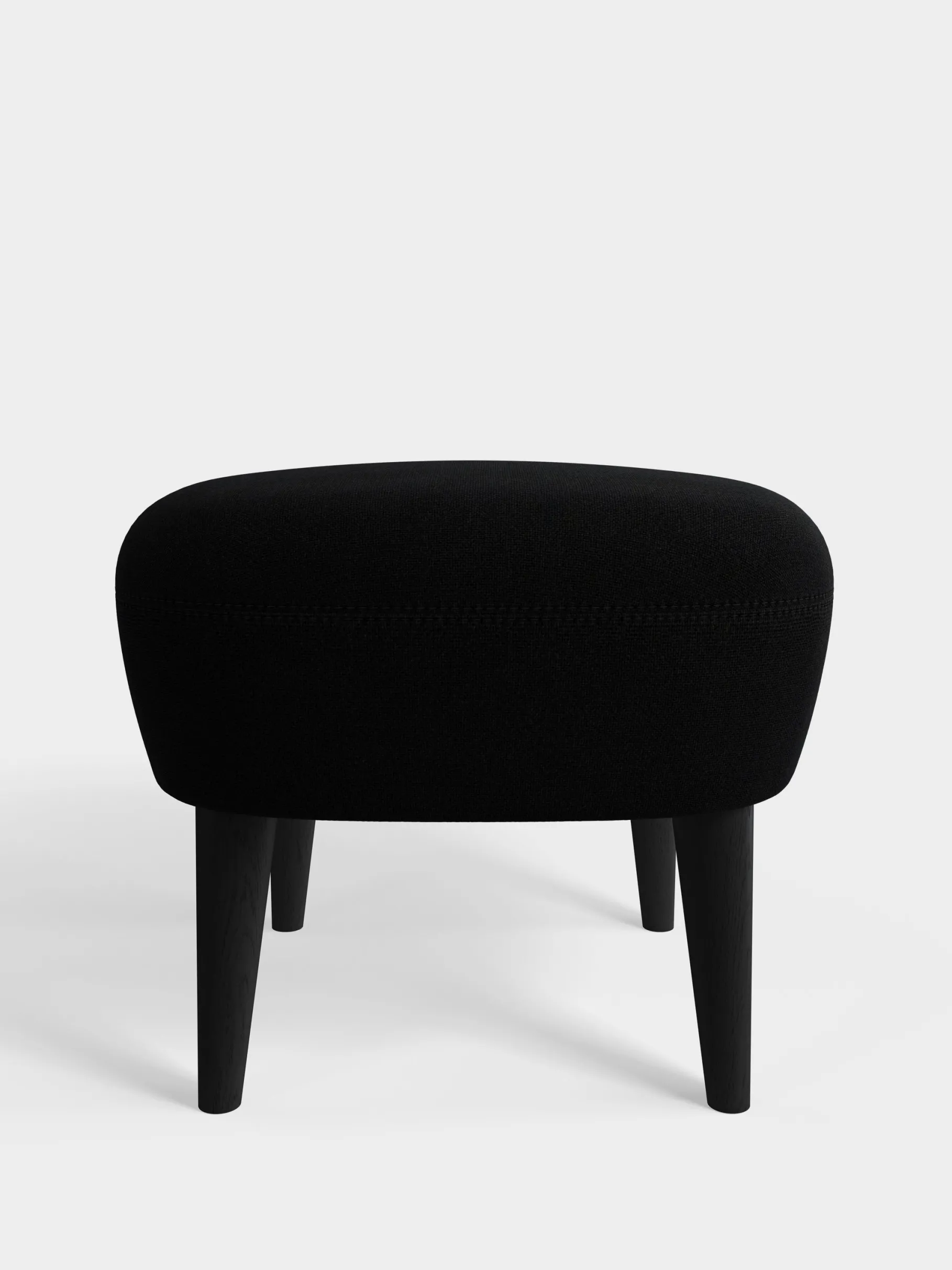 Wingback Ottoman