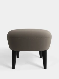 Wingback Ottoman