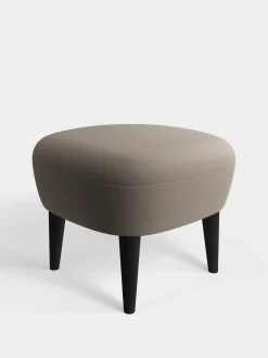 Wingback Ottoman