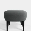 Wingback Ottoman