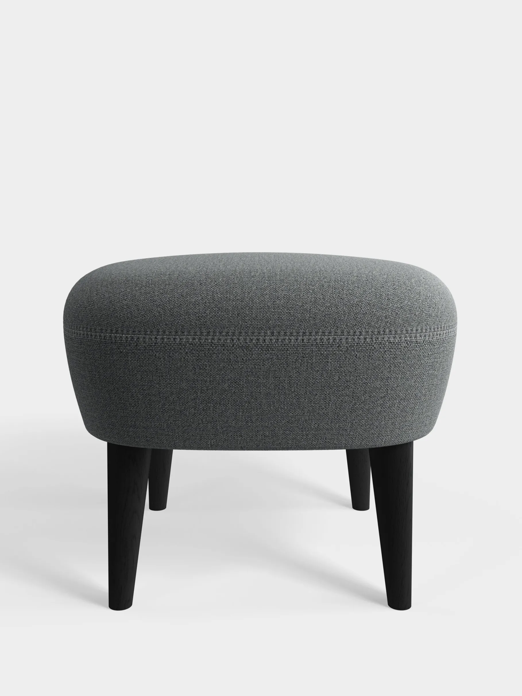 Wingback Ottoman