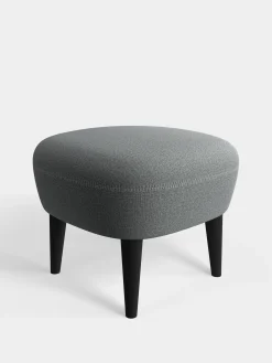 Wingback Ottoman