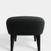 Wingback Ottoman
