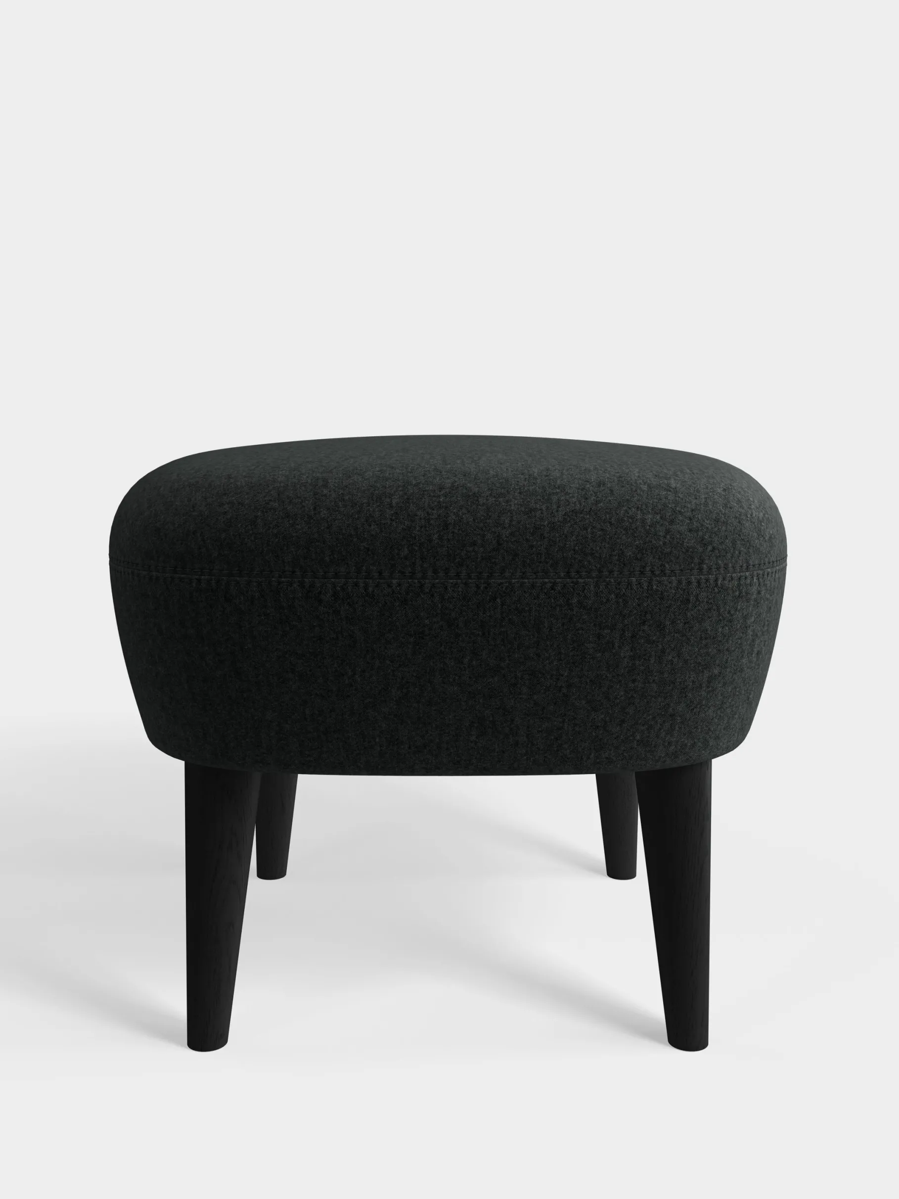 Wingback Ottoman