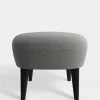 Wingback Ottoman