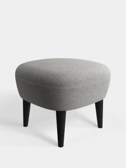 Wingback Ottoman