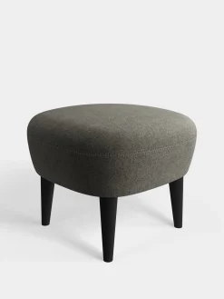 Wingback Ottoman