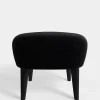 Wingback Ottoman