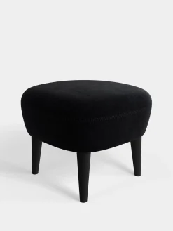 Wingback Ottoman